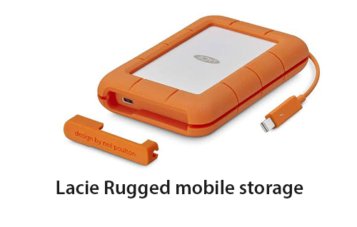 Lacie Rugged mobile storage